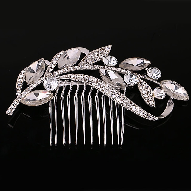  Perla / Cristallo / Strass Pettini per capelli con 1 Matrimonio / Occasioni speciali / Informale Copricapo