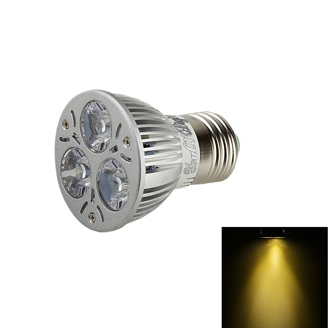  LED-kohdevalaisimet 3000 lm E26 / E27 BA 3 LED-helmet Teho-LED Koristeltu Lämmin valkoinen 100-240 V 220-240 V 110-130 V / 1 kpl / RoHs / CE