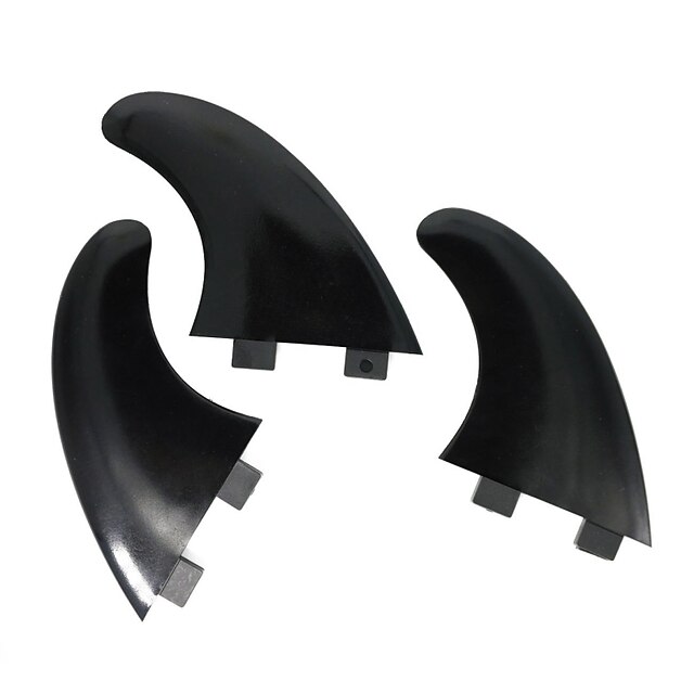  Windsurfing Fins Stand-Up Paddleboarding Fins Quick Release Surfing Wakeboarding SUP Surfboard 3 pcs
