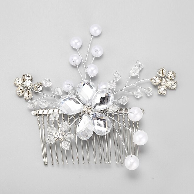  Krystall / Künstliche Perle / Aleación Haarkämme mit 1 Hochzeit / Besondere Anlässe Kopfschmuck