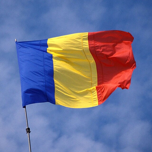  románia zászló zászló 90 * 150cm lóg Románia flag a világkupa lakberendezési románia zászló