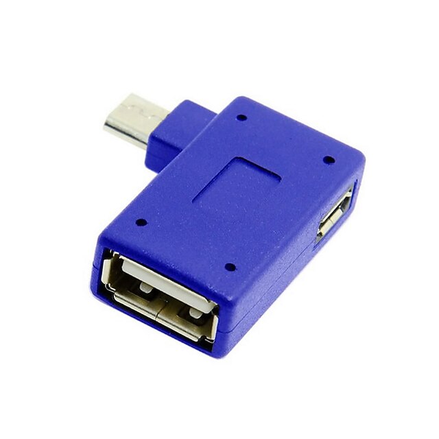  Micro USB 2.0 / USB 2.0 Adapter Normal / Alt-i-En PVC USB-kabeladapter Til