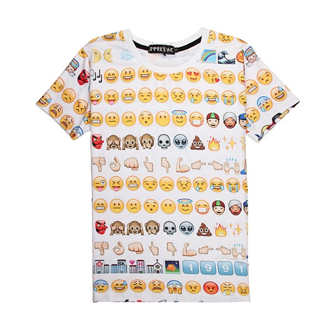  Inspiriert von Cosplay Andere Cosplay Anime Cosplay Kostüme Cosplay-T-Shirt Druck Kurzarm T-shirt Für Herrn Unisex