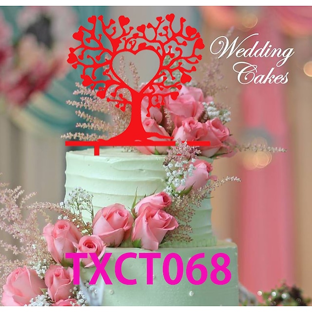  Figurky na svatební dort Motýlí motiv Vtipné a neochotné Akrylát Výročí s 1 pcs OPP