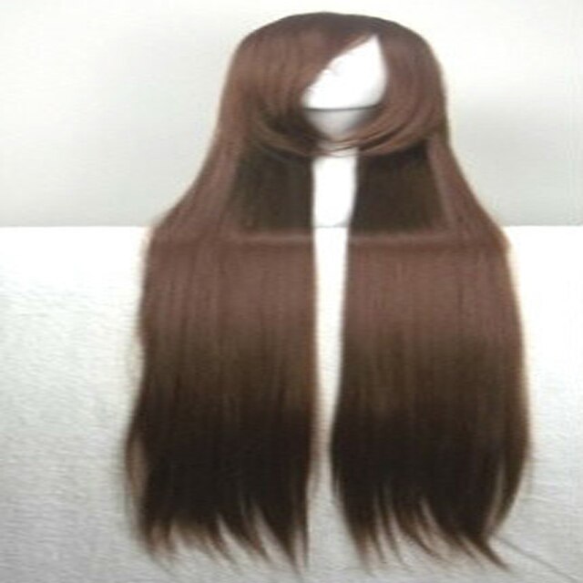  Cosplay Costume Wig Synthetic Wig Straight Straight Wig Very Long Brown Synthetic Hair Women's Brown hairjoy