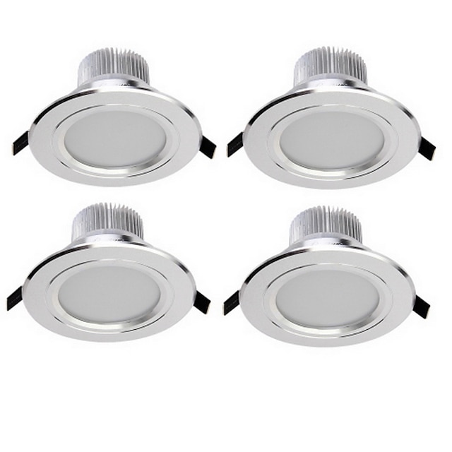  YouOKLight 4pcs 3 W LED Recessed Lights 300 lm 6 LED Beads SMD 5730 Decorative Warm White Cold White 85-265 V / 4 pcs / RoHS / 90