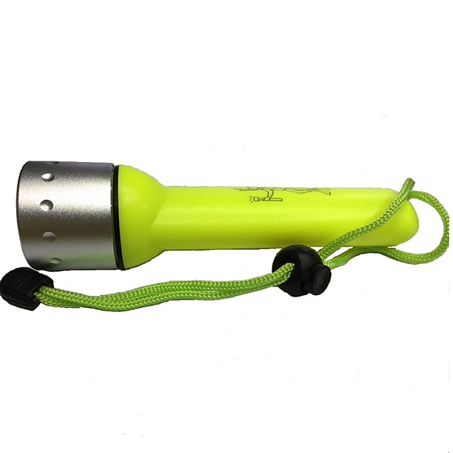  Svítilny na potápění Voděodolné Dobíjecí 350 lm LED Cree® XR-E Q5 1 Vysílače 1 Režim osvětlení Voděodolné Dobíjecí Potápění a vodáctví Multifunkční Žlutá / Slitina hliníku