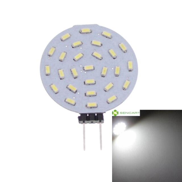 SENCART 1pc 2 W LED-spotpærer 3000-3500/6000-6500 lm G4 MR11 27 LED perler SMD 3014 Dekorativ Varm hvit Kjølig hvit 12 V / 1 stk. / RoHs