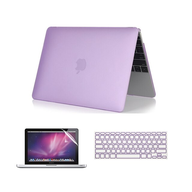  Etui na MacBook / Połączona ochrona Transparentny / Solidne kolory ABS na MacBook Pro 13 cali z wyświatlaczem Retina / MacBook Pro 15 cali z wyświetlaczem Retina