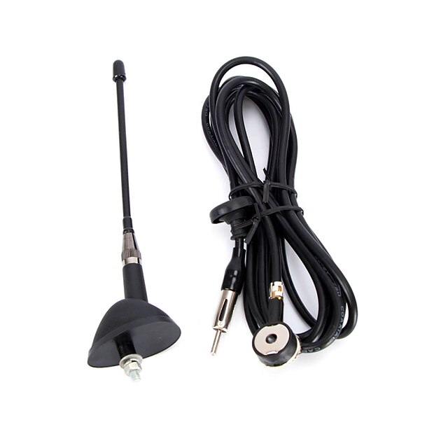  S1603001 / NP-22 18dBi Universal AM / FM Type Car Antenna - Black