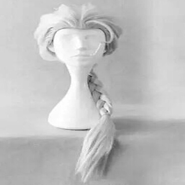  Cosplay Costume Wig Synthetic Wig Water Wave Water Wave Wig Silver Synthetic Hair Women's Silver hairjoy