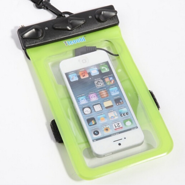  Dry Boxes Dry Bag / Waterproof Bag For Cellphone Waterproof Diving / Snorkeling PVC Black