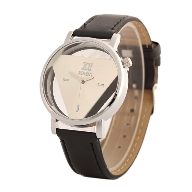  Femme Montre Quartz Cuir PU à Carreaux Noir / Blanc Grosses soldes Analogique dames Charme Mode - Blanc / Noir Blanche Noir Un ans Autonomie de la batterie / Tianqiu 377