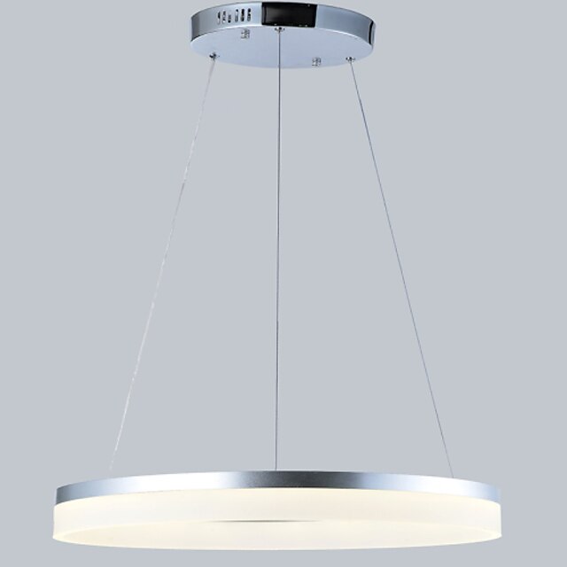  80 cm LED Vedhæng Lys Metal Akryl Cirkelformet Andre Moderne Moderne 110-120V / 220-240V