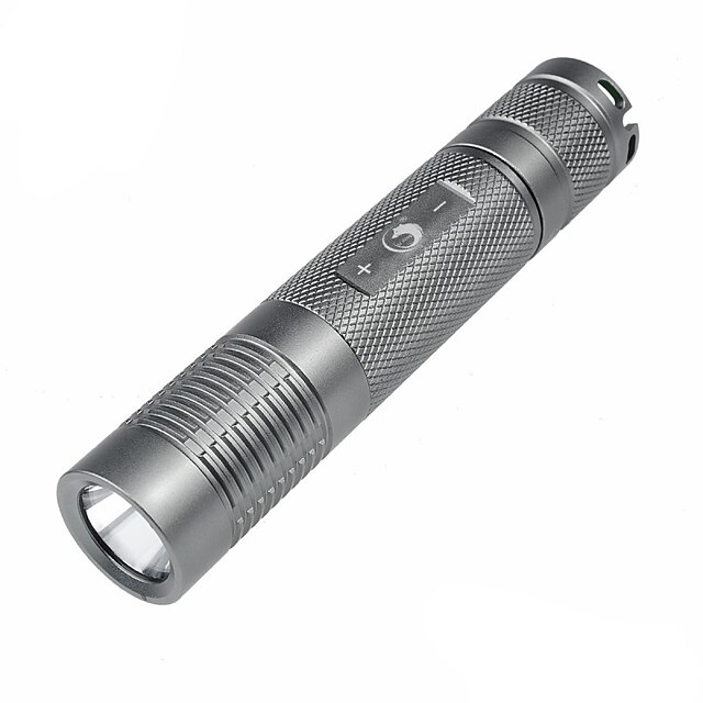  U'King ZQ-X914 Lanternas LED LED 1200lm lm 5 Modo Cree XM-L2 Foco Ajustável Superfície Antiderrapante Zoomable Campismo / Escursão /