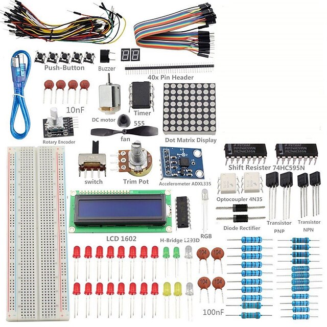  Projekt Super Starter-Kit für Arduino uno r3 Mega2560 mega328 nano