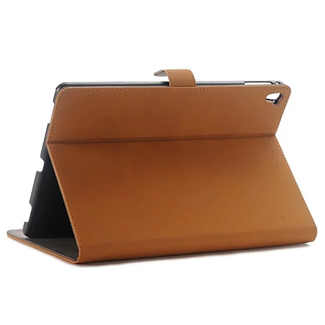  Capinha Para Com Suporte / Hibernação / Ligar Automático / Magnética Capa Proteção Completa Sólido PU Leather para iPad Pro 12.9''