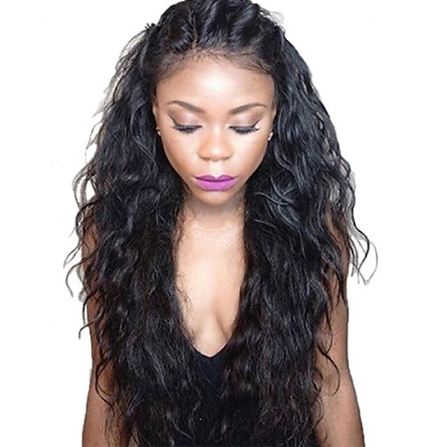  lace front human hair wigs natural wave glueless front lace wet wavy wig brazilian virgin hair lace front with baby hair