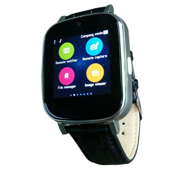  Smartwatch S9 für Android iOS Bluetooth Sport Freisprechanlage FM-Radio Audio Stoppuhr Schlaf-Tracker Wecker / 72-100 / MTK6261