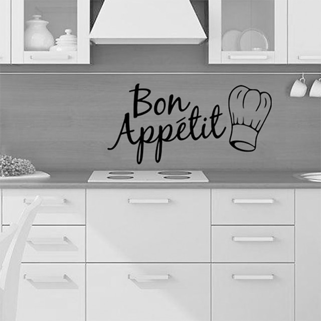  Shapes / Food Wall Stickers Plane Wall Stickers Decorative Wall Stickers, PVC(PolyVinyl Chloride) Home Decoration Wall Decal Wall Decoration / Removable / Re-Positionable