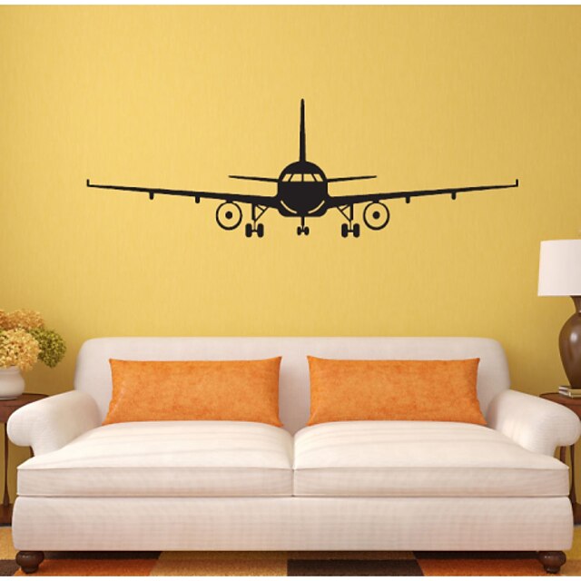 Shapes Transportation Wall Stickers Plane Wall Stickers Decorative Wall Stickers, PVC Home Decoration Wall Decal Wall