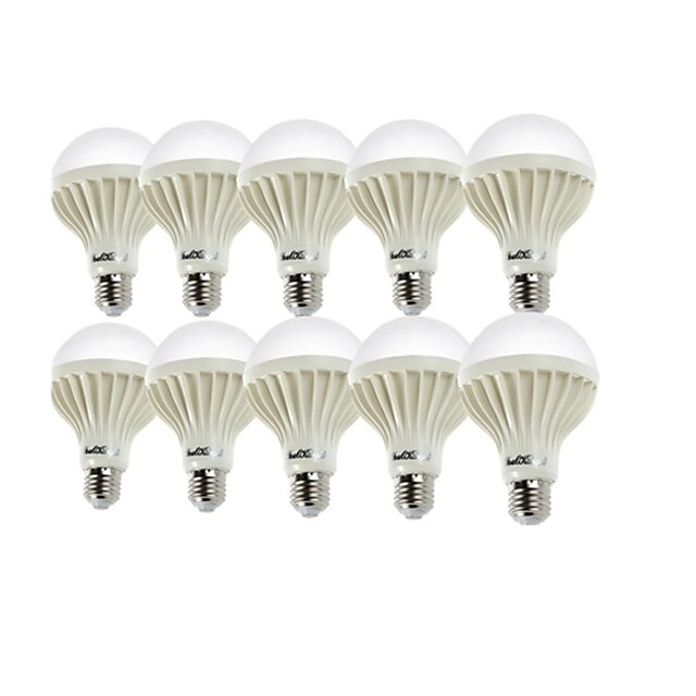  YouOKLight 3 W Ampoules Globe LED 6000/3000 lm E26 / E27 A50 6 Perles LED SMD 5630 Décorative Blanc Chaud Blanc Froid 220-240 V / 10 pièces / RoHs