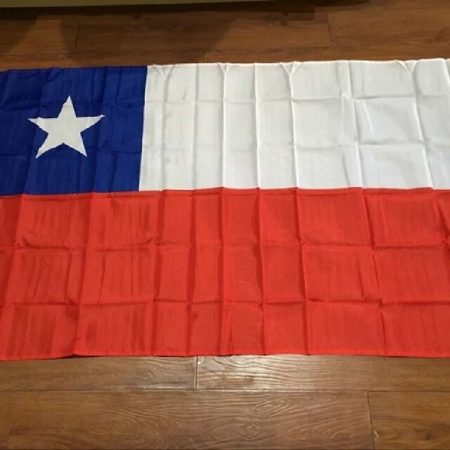  bandeira chilena 90 * 150cm nossas bandeiras são vendidas mundo para provar personalizado com qualidade de poliéster comemoração decoração