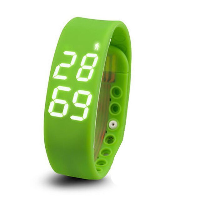  AktivitätenTracker / Smart-Armband Temperatur Anzeige / Zeitschaltuhr / Wasserdicht Herzfrequenzsensor / Finger Sensor Rot / Grün / Blau / Schrittzähler