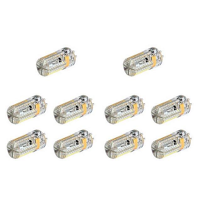  YWXLIGHT® 10 stuks 4 W 2-pins LED-lampen 360 lm G4 72 LED-kralen SMD 3014 Warm wit Koel wit 12 V 24 V