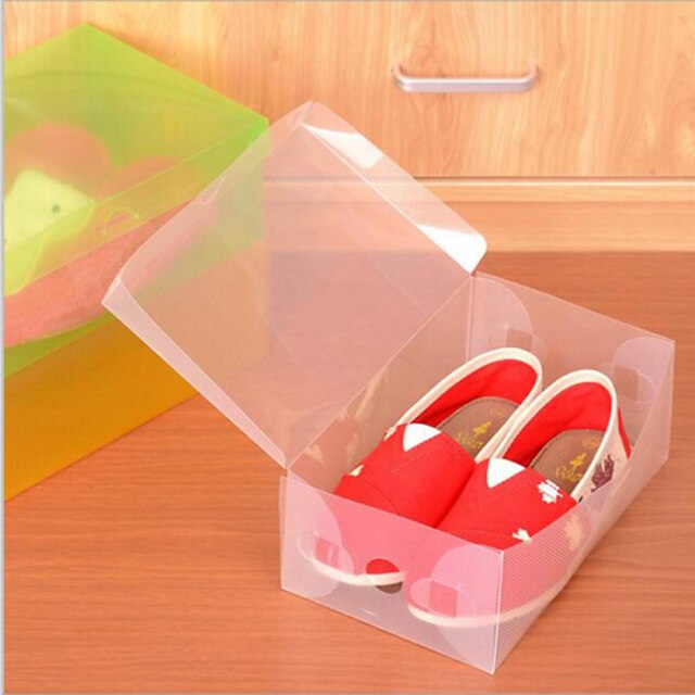  Plastic Storage Boxes Oval Lidded Home Organization Storage 1pc