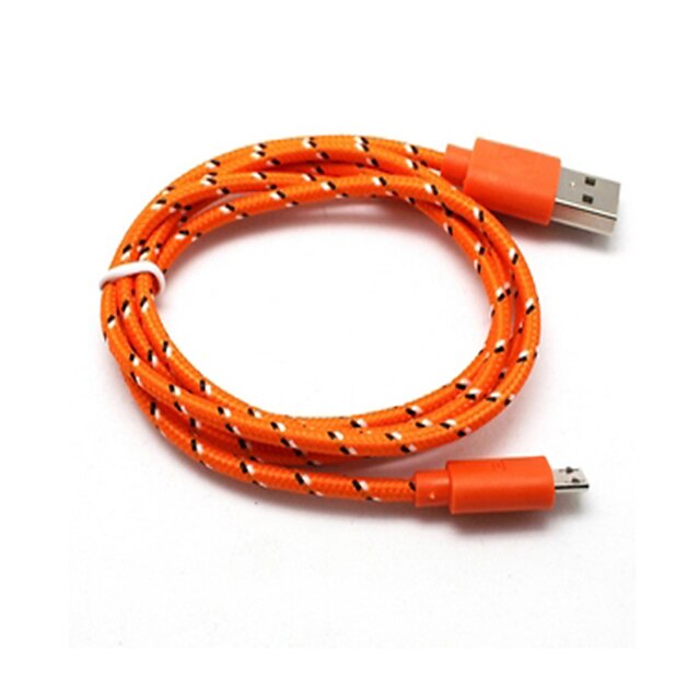  Micro USB 2.0 Kabel Normal PVC USB-kabeladapter Til