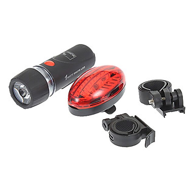  LED Luces para bicicleta Luces para bicicleta Luz Frontal para Bicicleta Luz Trasera para Bicicleta - Ciclismo Fácil de Transportar AAA 100 lm Batería Ciclismo