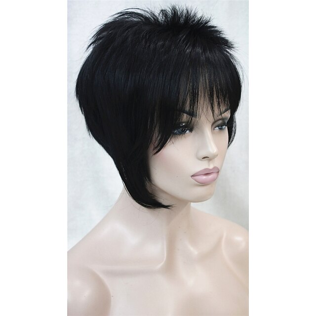  Synthetic Wig Straight Straight Wig Short 1 12-26 30F27 6F27 Synthetic Hair Women's StrongBeauty
