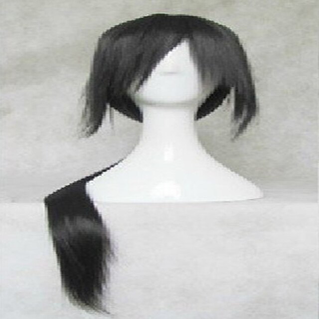  Cosplay Pruiken Synthetische pruiken Recht Recht  Pruik Erg lang Zwart Synthetisch haar Dames Zwart hairjoy