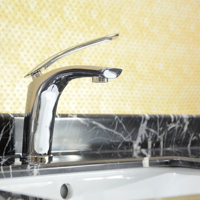  Torneira pia do banheiro - Standard Acabamentos Pintados Conjunto Central Monocomando e Uma AberturaBath Taps