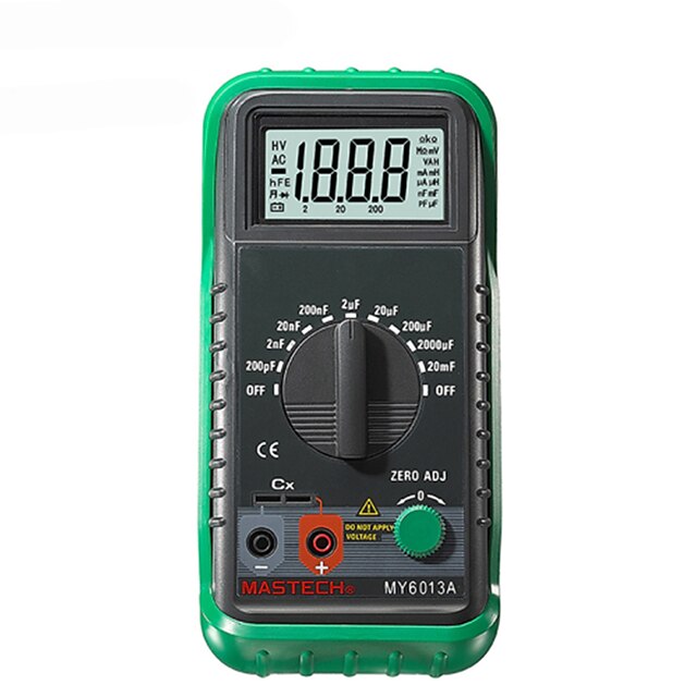  Mastech-ms8268-4000 - Range Digital Multimeter - Frequency Test Duty Ratio Misplug Proof Alarm