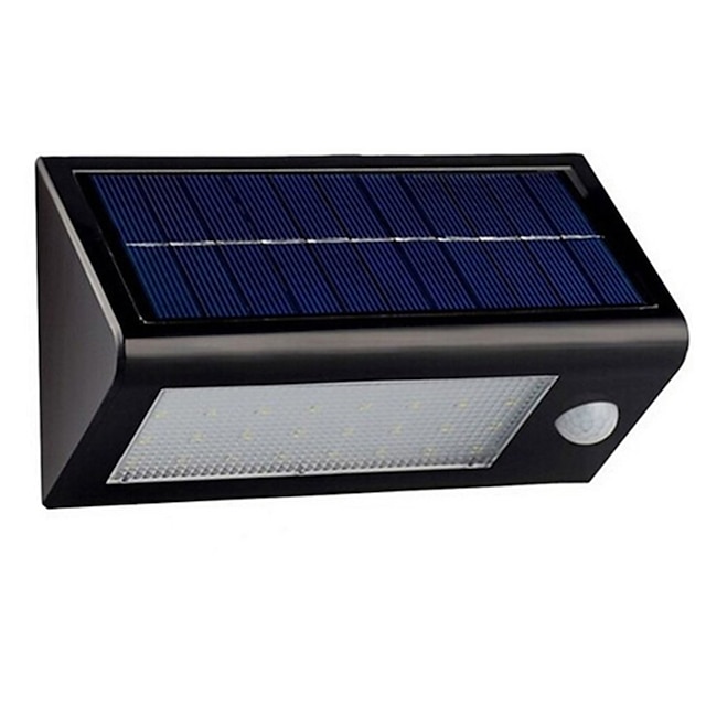  50 piezas Lámparas de Noche / pantalla de visualización / Luz de Lectura LED Solar Impermeable / Con Sensor / Control remoto 12 V