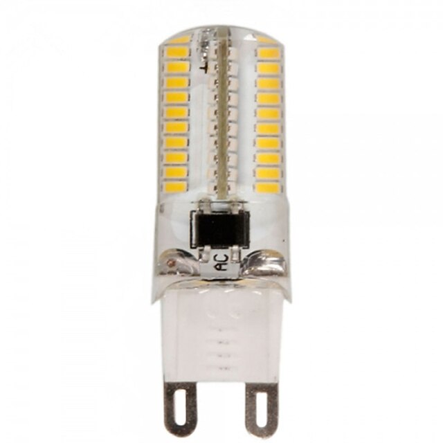  1pc 6 W LED Λάμπες Καλαμπόκι 550-600 lm E14 G9 G4 T 80 LED χάντρες SMD 3014 Με ροοστάτη Θερμό Λευκό Ψυχρό Λευκό 220-240 V 110-130 V / 1 τμχ / RoHs