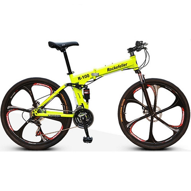  Bicicletă montană / Biciclete pliante Ciclism 21 Speed 26 inch / 700CC Frână Pe Disc Furculiță suspensie Suspensii Spate Anti-Alunecare Aliaj din aluminiu / Oțel / Da / #