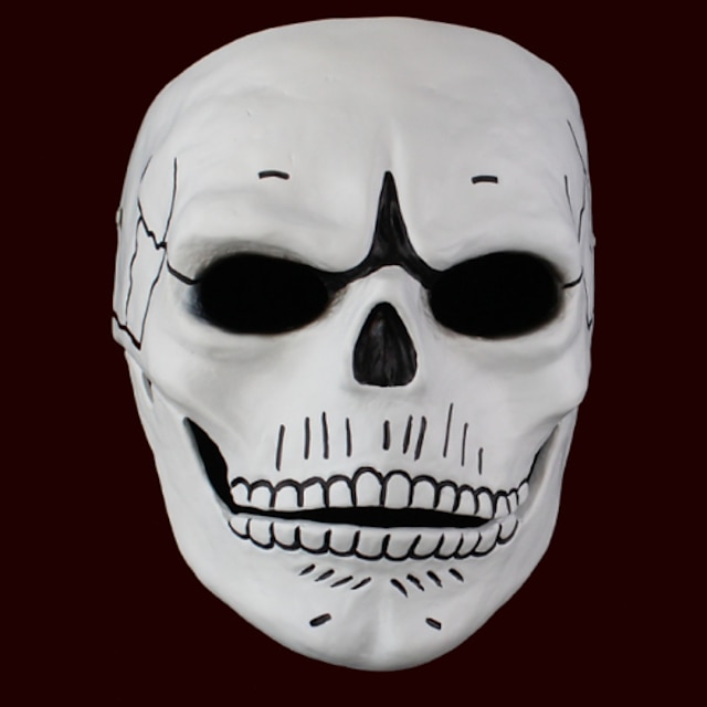  Ghost / Monster Mask Men's / Women's Halloween Festival / Holiday Halloween Costumes Black / White Print