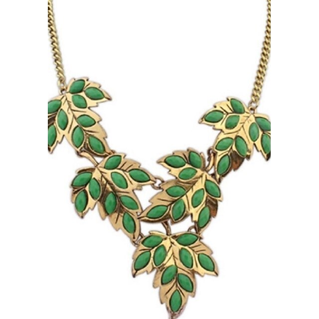  Collier Pendentif Colliers Fantaisie Femme Gros Fantaisie Européen Mode Le style mignon Blanche Noir Rouge Vert Colliers Tendance Bijoux pour Soirée