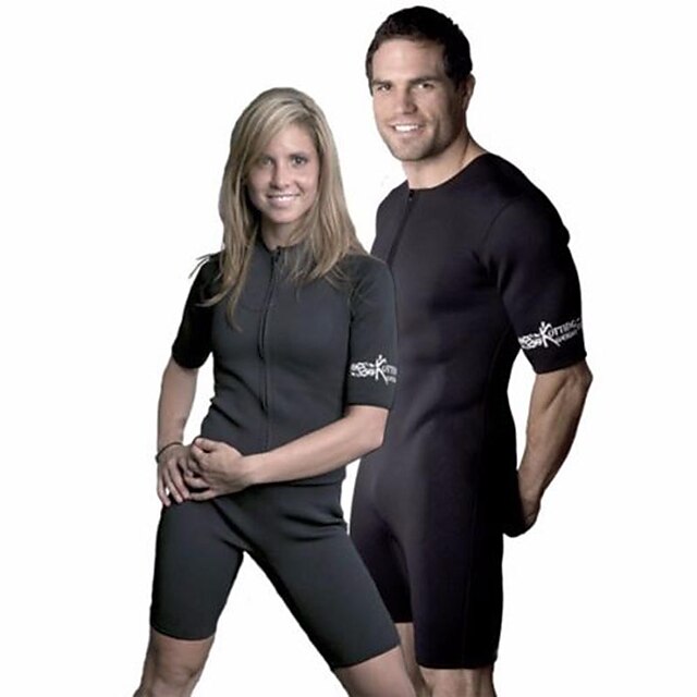  Kutting perda de peso sauna suor exercício naipe neoprene unisex do terno de sauna