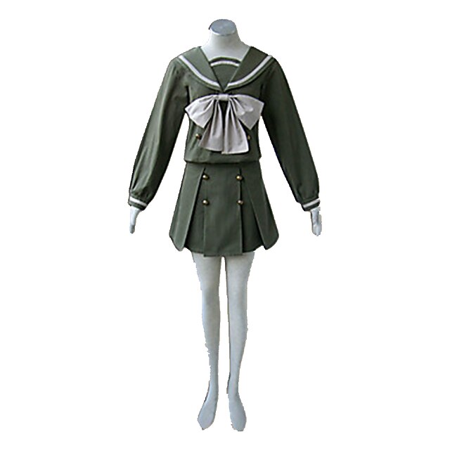  Inspired by Shakugan no Shana Shana Anime Cosplay Costumes Japanese Cosplay Suits School Uniforms Patchwork Long Sleeve Top Skirt Ribbon For Women's