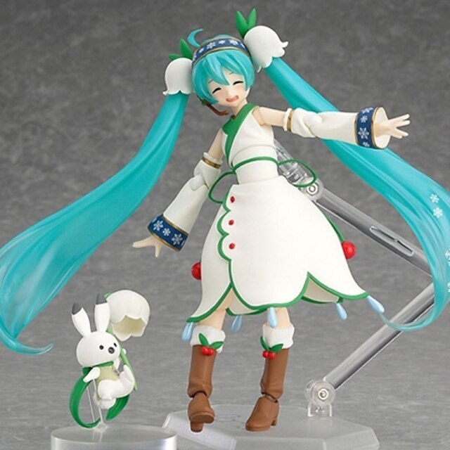  Anime Action Figures Inspired by Vocaloid Hatsune Miku PVC(PolyVinyl Chloride) 19 cm CM Model Toys Doll Toy