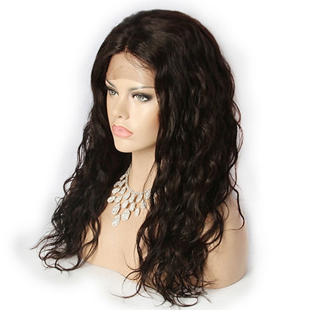  Human Hair Lace Front Wig style Brazilian Hair Loose Wave Wig 20 inch Women's Short Medium Length Long Human Hair Lace Wig