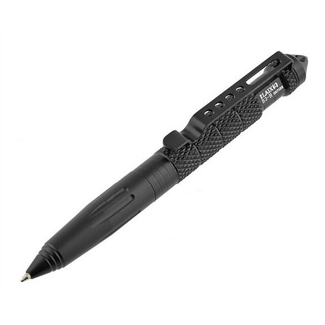  Bolígrafo Bolígrafo Bolígrafos Bolígrafo, Aluminio Negro colores de tinta For Suministros de la escuela Material de oficina Paquete de