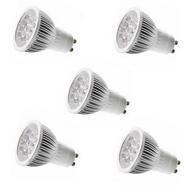  HRY 5pcs 5 W LED Spotlight 500 lm E14 GU10 GU5.3 MR11 5 LED Beads High Power LED Decorative Warm White Cold White 85-265 V / 5 pcs / RoHS