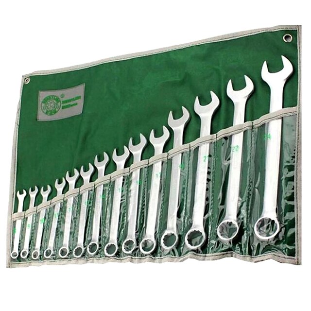  berrylion® 14 set di chiavi combinate apertura chiave set utensili a mano kit hardware