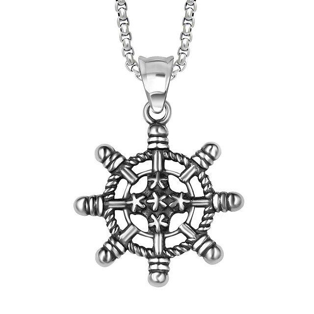  Style Restoring Ancient Ways The Rudder Shape Atmospheric Pendant (Excluding The Chain)