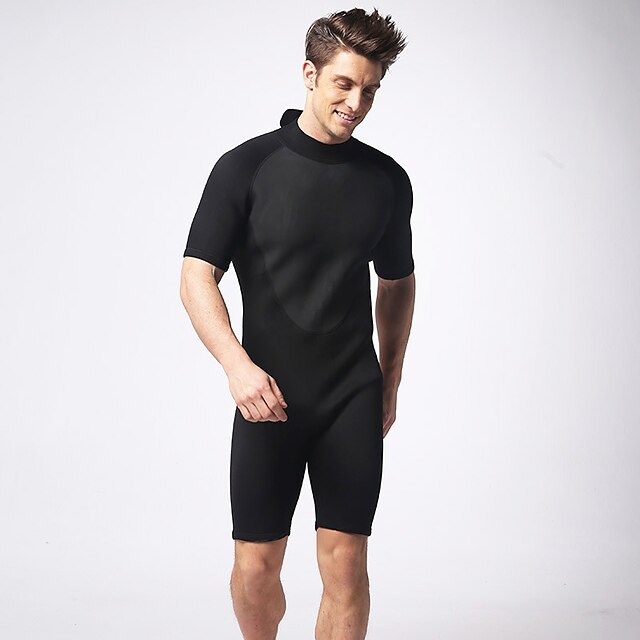  Homme Combinaison Courte Epais Néoprène Combinaisons Ensembles de Sport Etanche Séchage rapide Résistant aux ultraviolets Plongée Surf Snorkeling